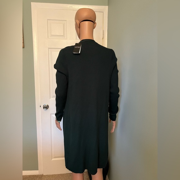 Lauren Ralph Lauren Solid green Ribbed Cardigan w/ Pockets, Size M , NWT!! - Picture 7 of 15